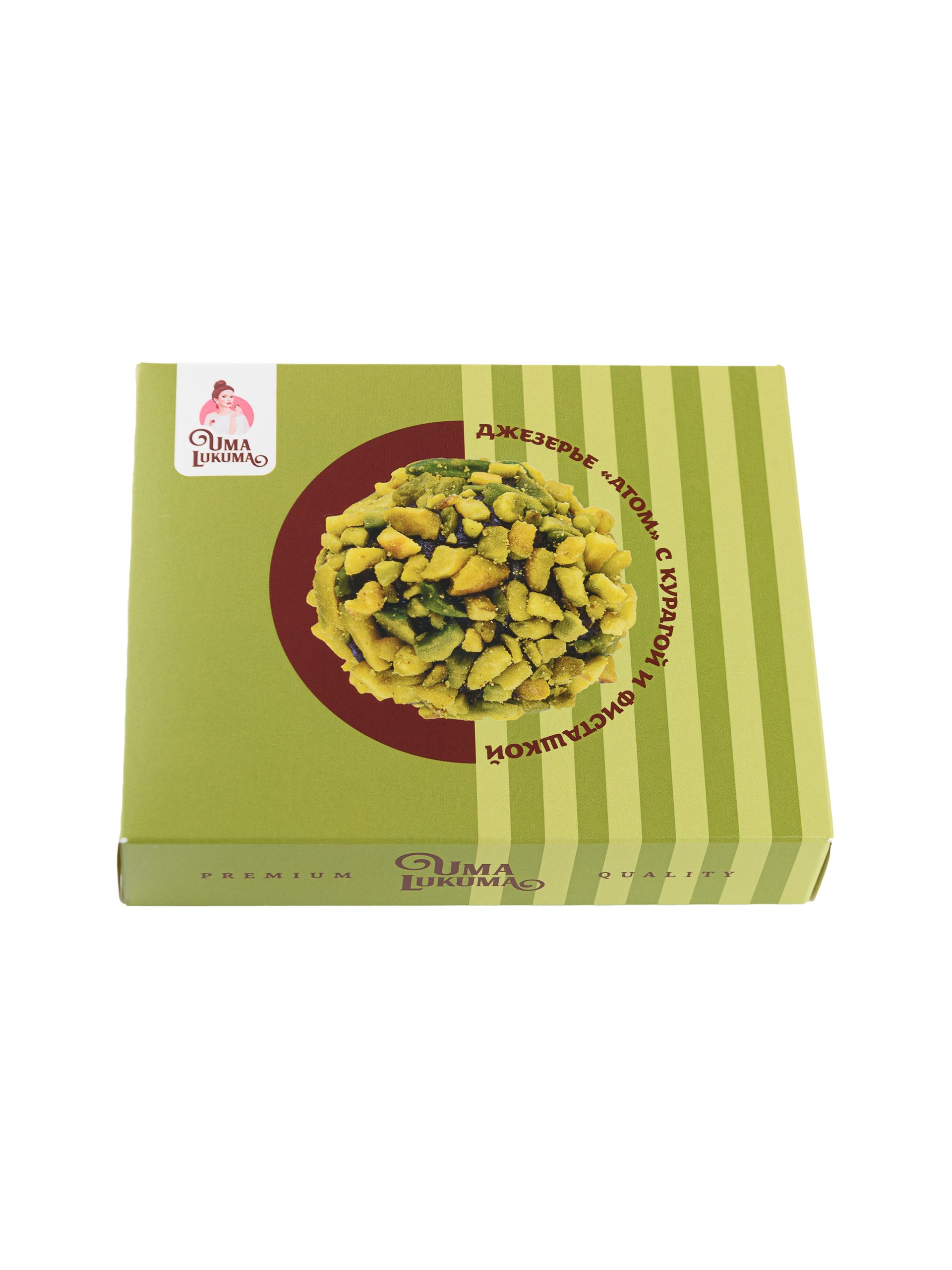 Джезерье "Атом" из кураги с фисташкой 100гр