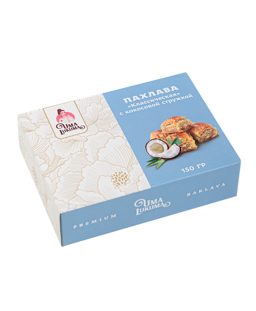 Пахлава Классическая с кокосом 150гр